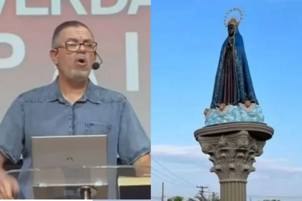 Pastor chama Nossa Senhora Aparecida de ‘Satanás fantasiado de azul’